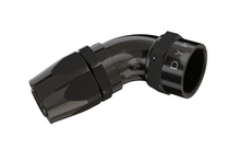 Load image into Gallery viewer, Black elbow pipe fitting on a white background