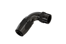 Load image into Gallery viewer, Black elbow pipe fitting on a white background