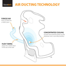 Load image into Gallery viewer, Racetech - 4119WHR Seat FIA 8855-1999 - WIDE - Black seat cooling