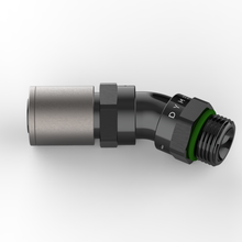 Load image into Gallery viewer, Metal pipe fitting on a white background