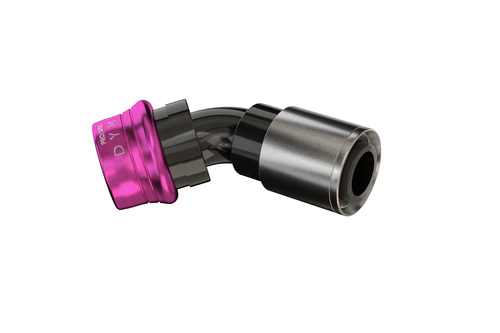 Dyme PRO/SPEC A-Type Quick Connector Swivel (Crimped PS Purple)