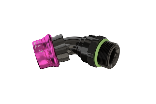 Dyme PRO/SPEC C-Type ORB Swivel Quick Connector (PS Purple)