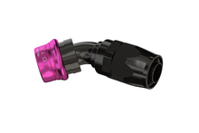 Load image into Gallery viewer, Black and pink elbow fitting on a white background