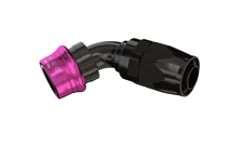 Load image into Gallery viewer, Black and pink elbow fitting on a white background