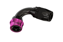 Load image into Gallery viewer, Black and pink automotive fitting on a white background
