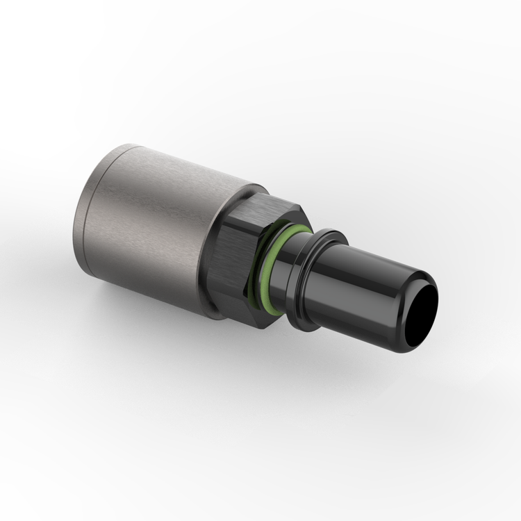 Dyme PRO/SPEC Fitting Double Adapters PS Hose End Crimp On