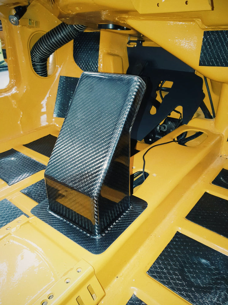 Large Carbon Fiber Center Console R5 Motorsport Style
