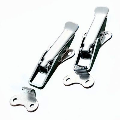 Large Over Centre Panel Clips in Chrome or Black