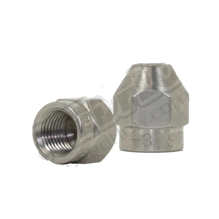 Female One Piece Tube Nut - Steel