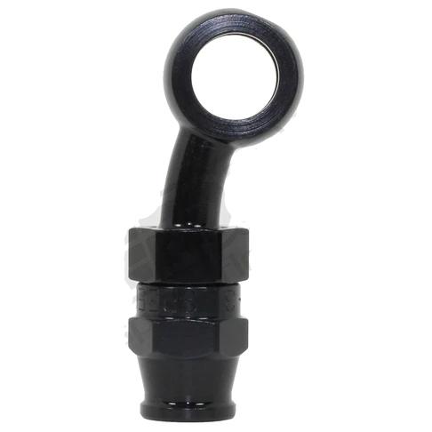 200 Series 3/8-M10 Banjo Hose End 20° Side - Aluminium