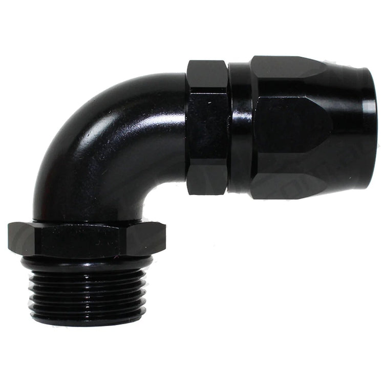 100 Series 90 Degree Hose Ends to Male Port