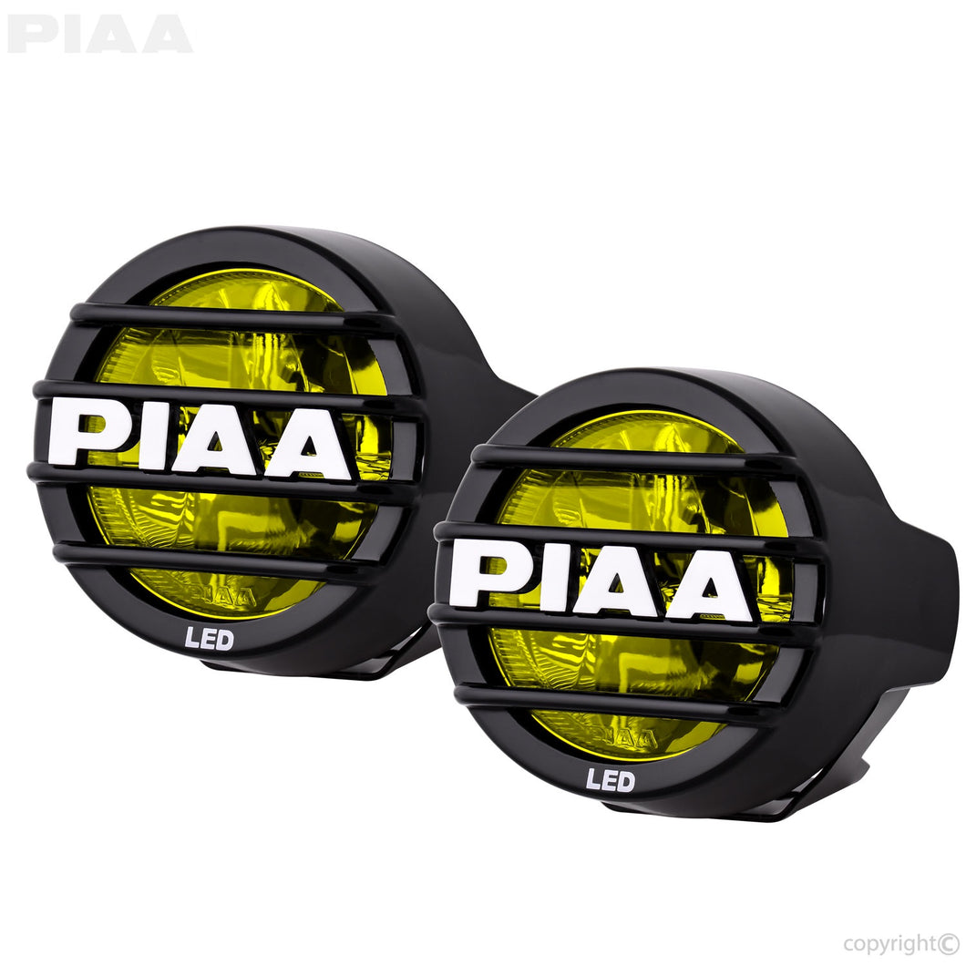 PIAA LP530 LED Yellow Driving Beam Kit 3.5 inch/89mm