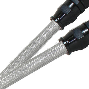 200 Series Teflon Braided Hose with Clear PVC Cover