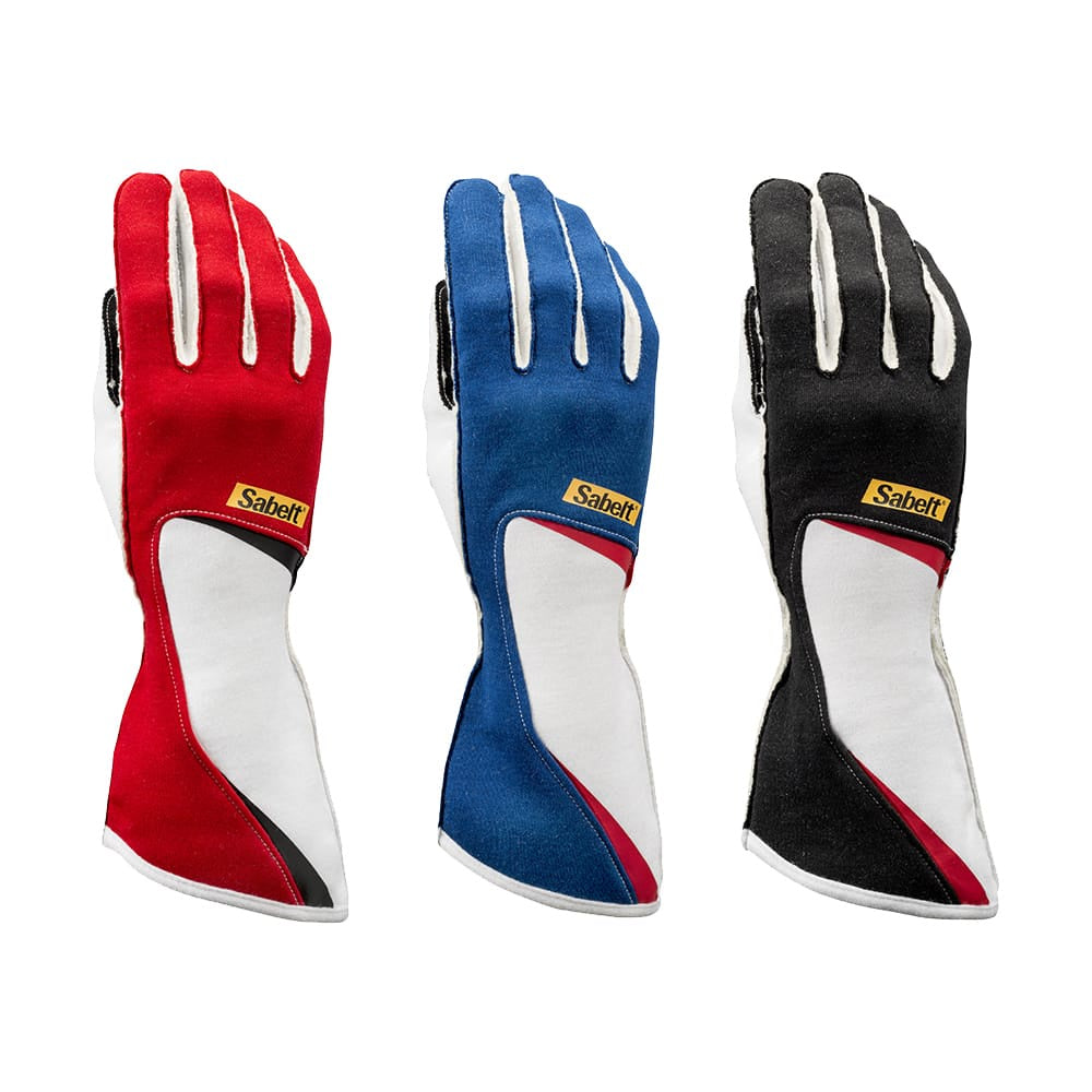 Sabelt racing gloves Black Blue Red