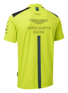 AMR Team Polo Shirt - Lime Green