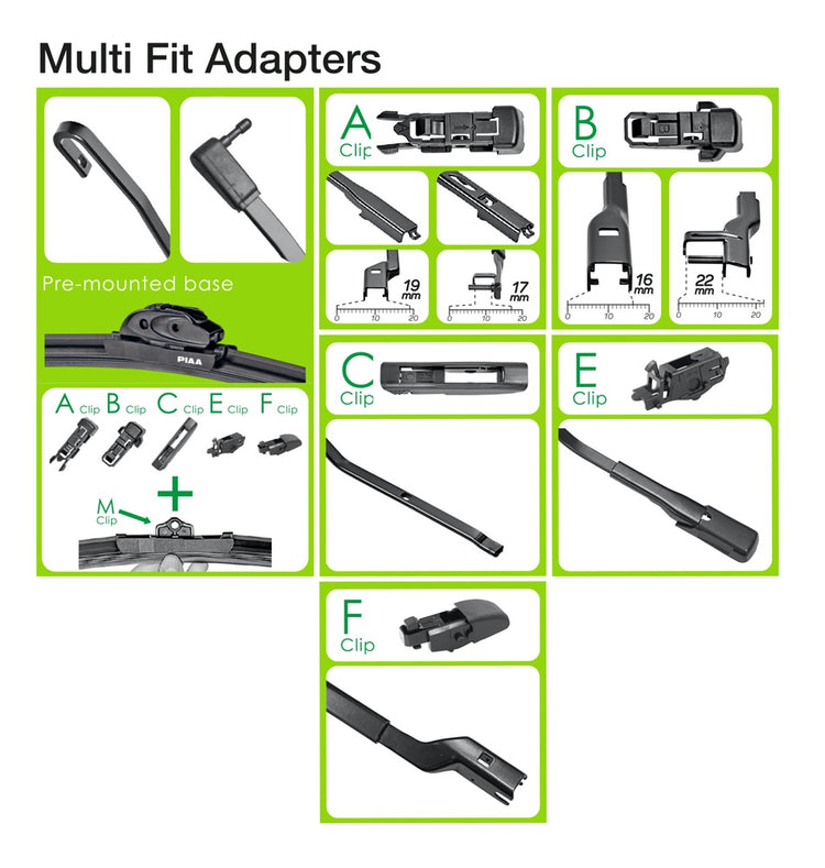 Si-Tech Silicone Premium 22" (550mm) Wiper Blade