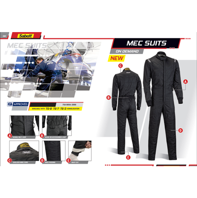 Sabelt - MECHANIC Suit On Demand