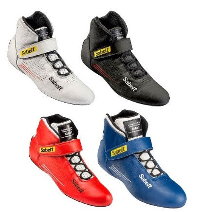 Sabelt - FIA SHOES HERO TB-9 White Black Red Blue
