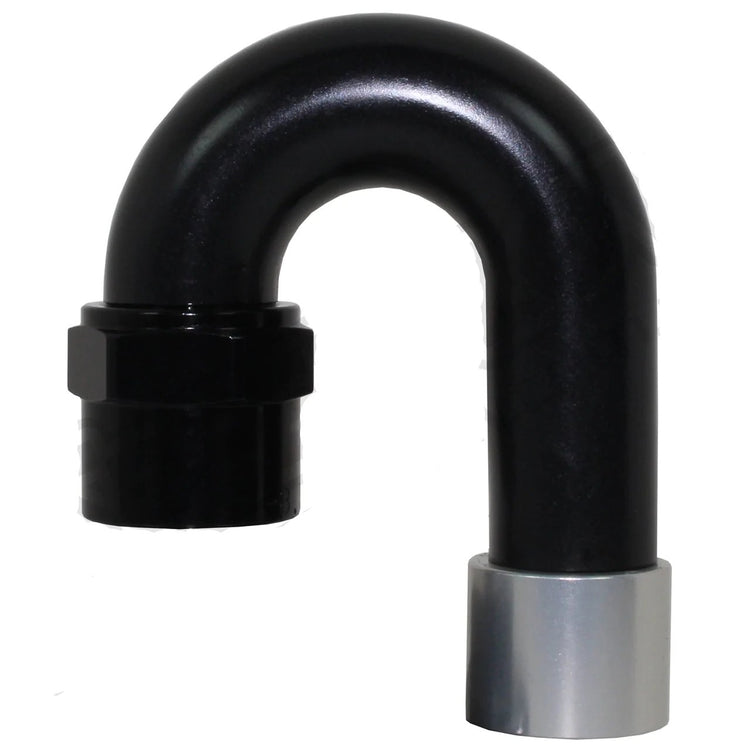 180 Deg Race Crimp Hose End