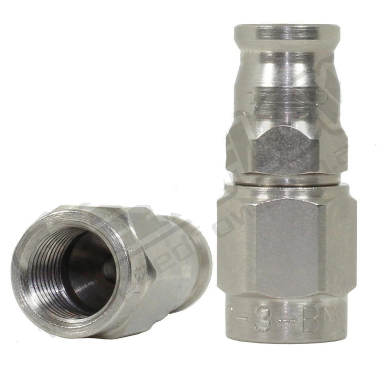 200 Series 3/8"-24 Bleed Nipple Hose End