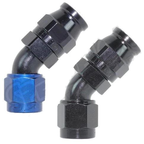 200 Series 45 Degree Aluminium Hose End