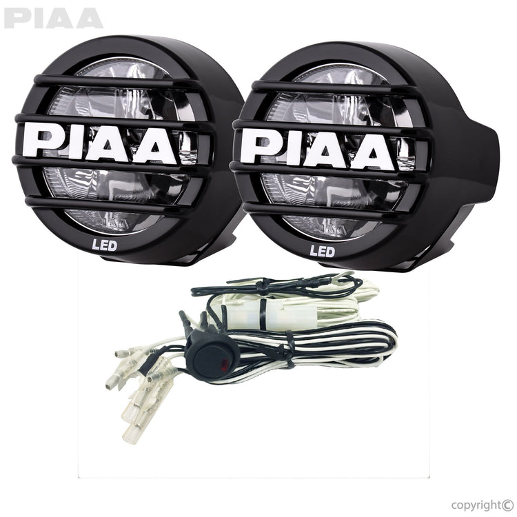 PIAA LP530 LED White Driving Beam Kit 3.5 inch/89mm