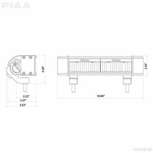 PIAA RF10 10" White Long Range Driving Beam